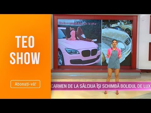 Teo Show (12.04.2019) - Carmen de la Salciua isi schimba bolidul de lux!