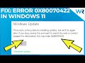 How to fix Windows 11 update error 0x80070422