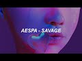 aespa 에스파 'Savage' Easy Lyrics