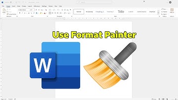 How To Use Format Painter in Microsoft Word