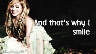 Avril Lavigne - Smile (with lyrics)