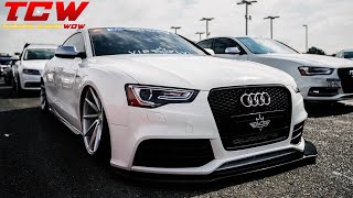 Bagged Audi S5 B8.5 3.0 on Vossen Rims Tuning Project by Shawn
