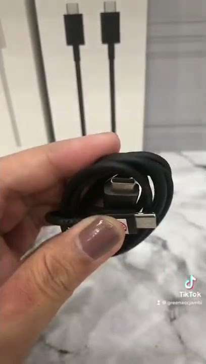 KABEL DATA ORI SAMSUNG USB C TO C 3A