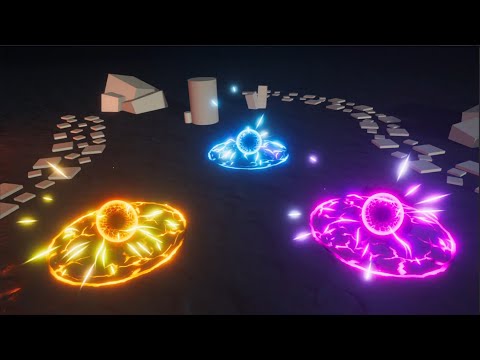 Area of Effect MMORPG VFX Unity 3d