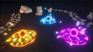 Area of Effect MMORPG VFX Unity 3d