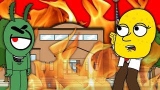 Spongebob Gets Expelled For Burning The School Down