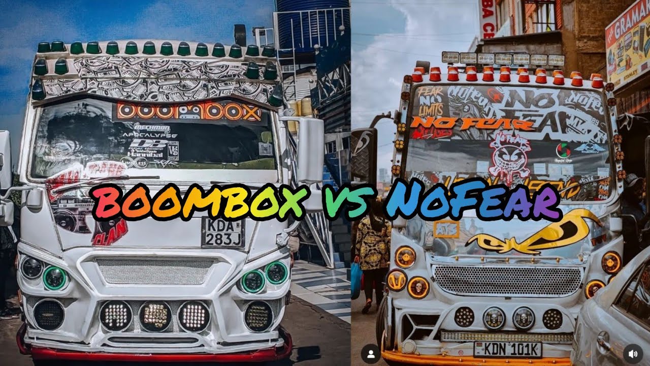 BEST of boombox Rongai matatu VS No Fear dandora Matatu Scenes YouTube