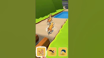 Animal 🐎🐅🦅 Shifting Transform Run - Satisfying game - Trending game #shorts #viral #anime