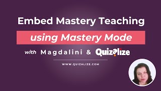 Mastery Teaching with Mastery Mode and Magdalini (Greece)