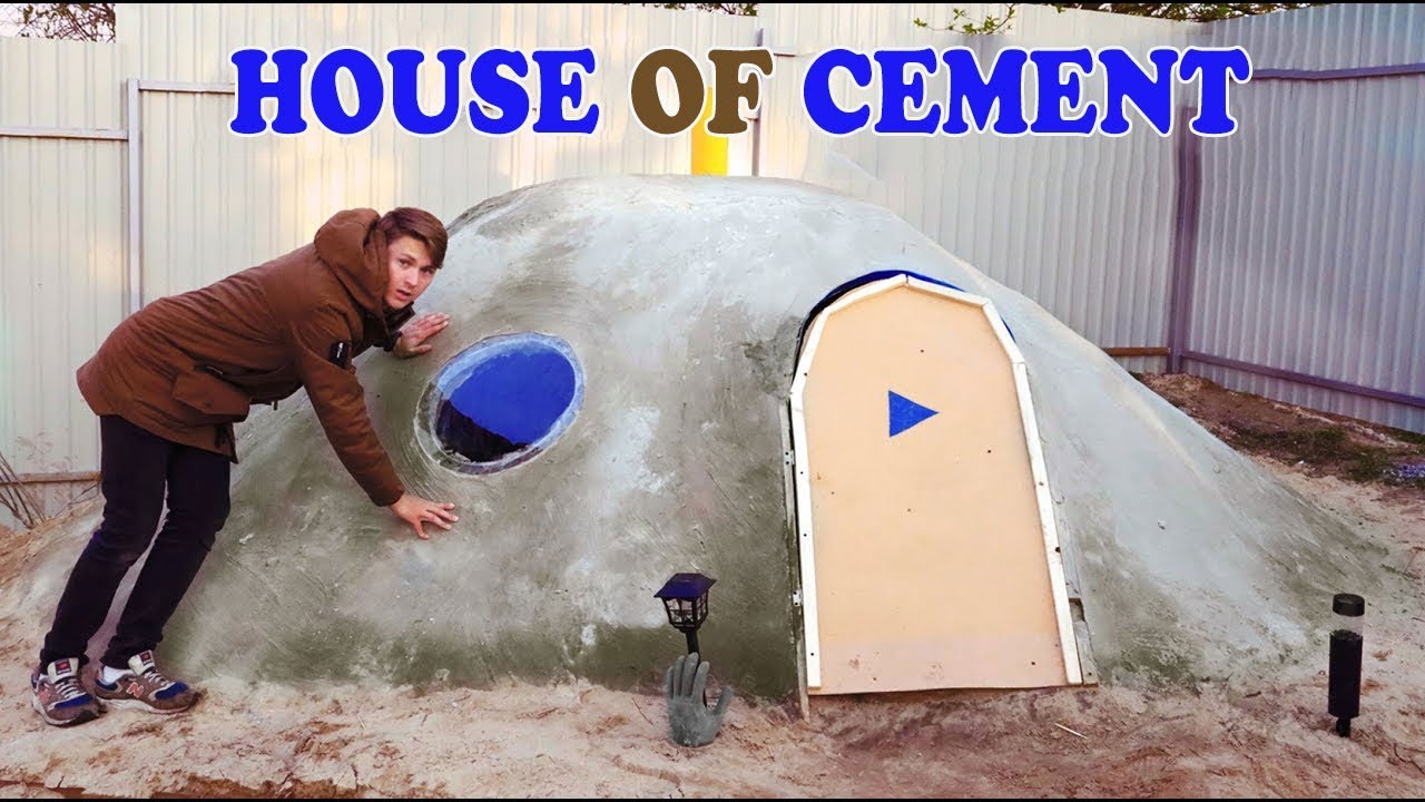 HOUSE OF CEMENT - DIY - YouTube