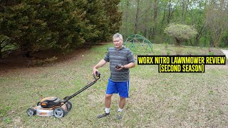 Worx Nitro Lawnmower Review After First Season Using