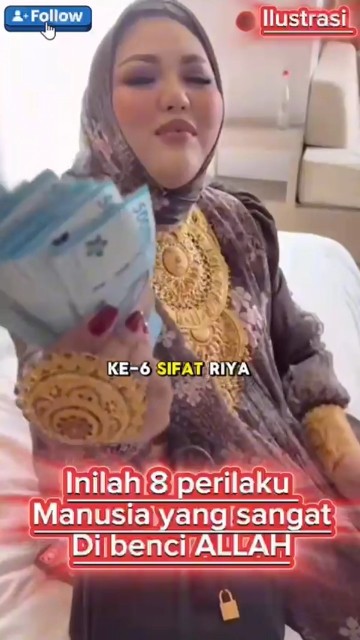 inilah 8 perilaku manusia yang sangat di benci allah #shortvideo #sifatsombong #riya #islamividio