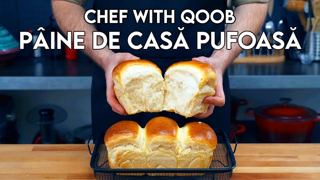 🍞 Пушистый домашний хлеб | Самый мягкий домашний хлеб | Хлеб на противне | Шеф с Qoob