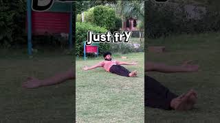 Impossible Sit-Up Challenge 😳💀 Only 1% Can Do This! #shorts