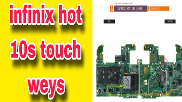 infinix hot 10s (689) touch problem solution// touch all track