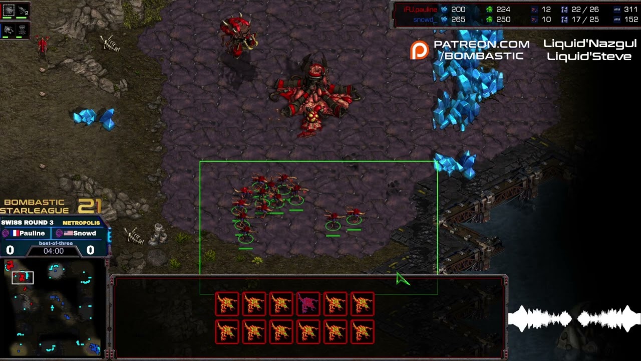 BSL 21 Gosuleague T2 Swiss Bracket Round 3 Pauline v Snowd game 1