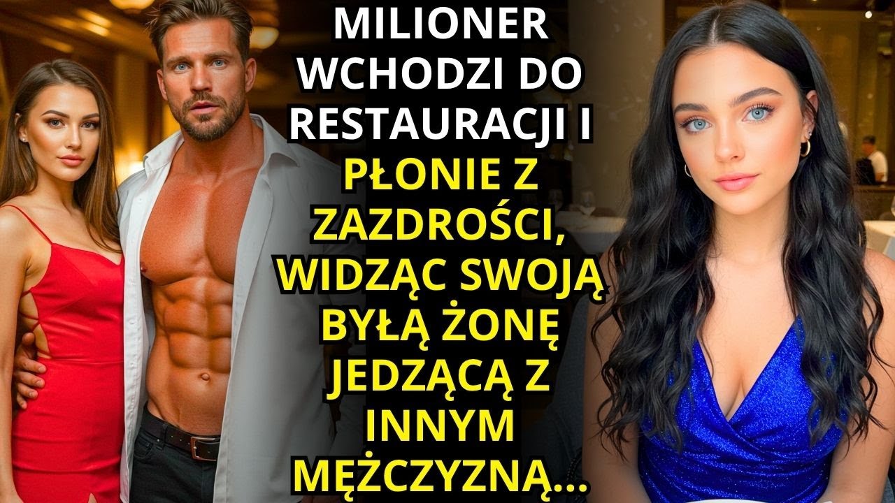 MILIONER PRZYCHODZI DO RESTAURACJI I PŁONIE Z ZAZDROŚCI, WIDZĄC SWOJĄ BYŁĄ ŻONĘ JEDZĄCĄ Z INNYM MĘŻC