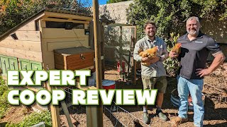 Chicken Coop Expert Rates My DIY Coop!