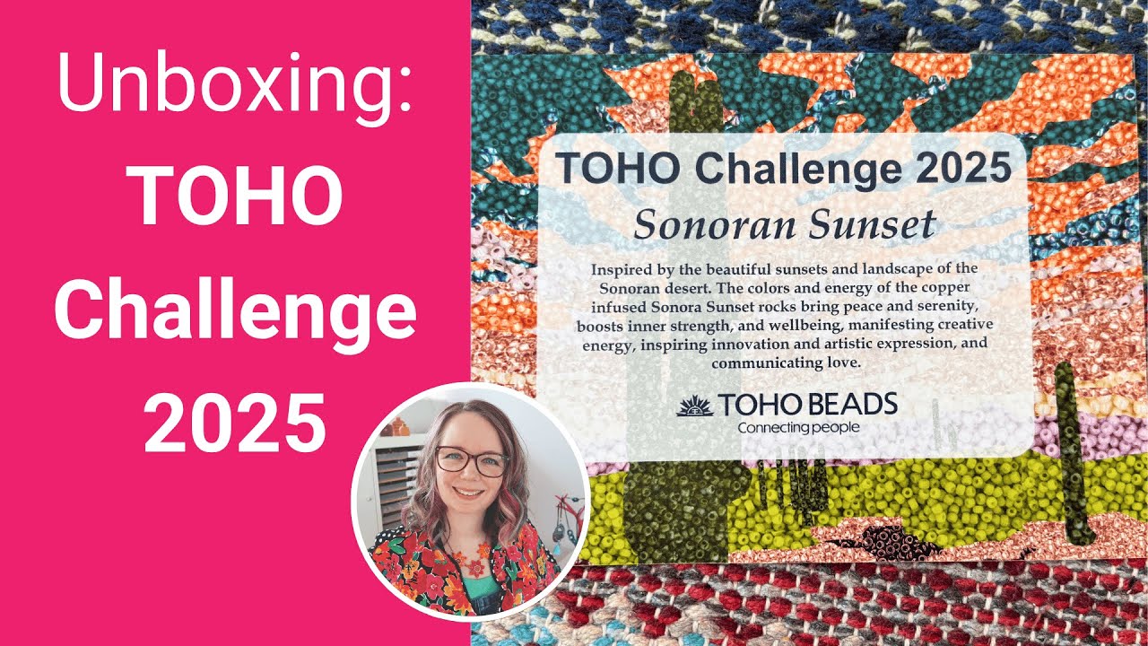 Unbox the TOHO Beads Challenge 2025 With Me! ✨ | Pinkhot Jewellery