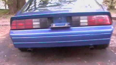 IROC-Z28 Camaro Sequential LED taillights