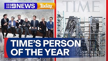 Time Magazine names AI architects Person of the Year | 9 News Australia