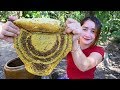 Yummy Honey Comb Grilling Recipe - Honey Comb Cooking - Cooking With Sros