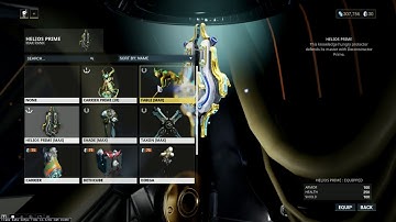 Warframe Gladiator mod set bug
