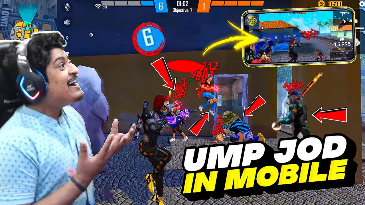 Ump Jod On Mobile GamePlay GyanSujan - Garena Free Fire