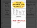 Stop Using &amp; in Excel ❌ Use TEXTJOIN Instead 🤯 (Excel Shortcut)