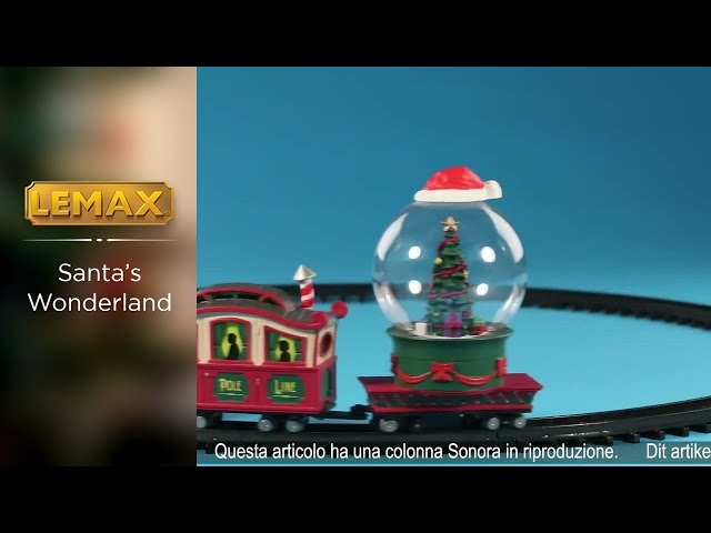 Lemax Christmas Village - North Pole Railway 74223 - Décoration Son Et Lumière Pour Village De Noël