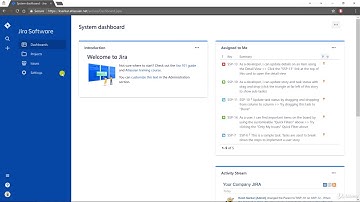 Intro to the JIRA user interface & navigation