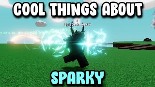 Cool THINGS About The New SPARKY Glove | Roblox Slap Battles