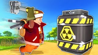 ЯДЕРНАЯ БОМБА в Scrap Mechanic | ЭКСПЕРИМЕНТЫ в Scrap Mechanic