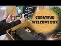 CURATEUR WELCOME -UNBOXING - SUBSCRIPTION BOX