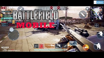 BATTLEFIELD MOBILE  338 Recon sniper GAMEPLAY ANDROID 60 FPS MAX SETTING 2022