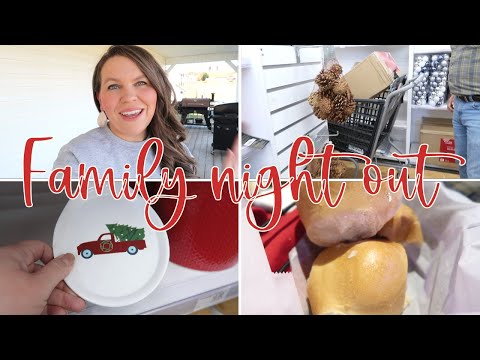 FAMILY NIGHT OUT || DAY IN THE LIFE OF A LARGE FAMILY MOM