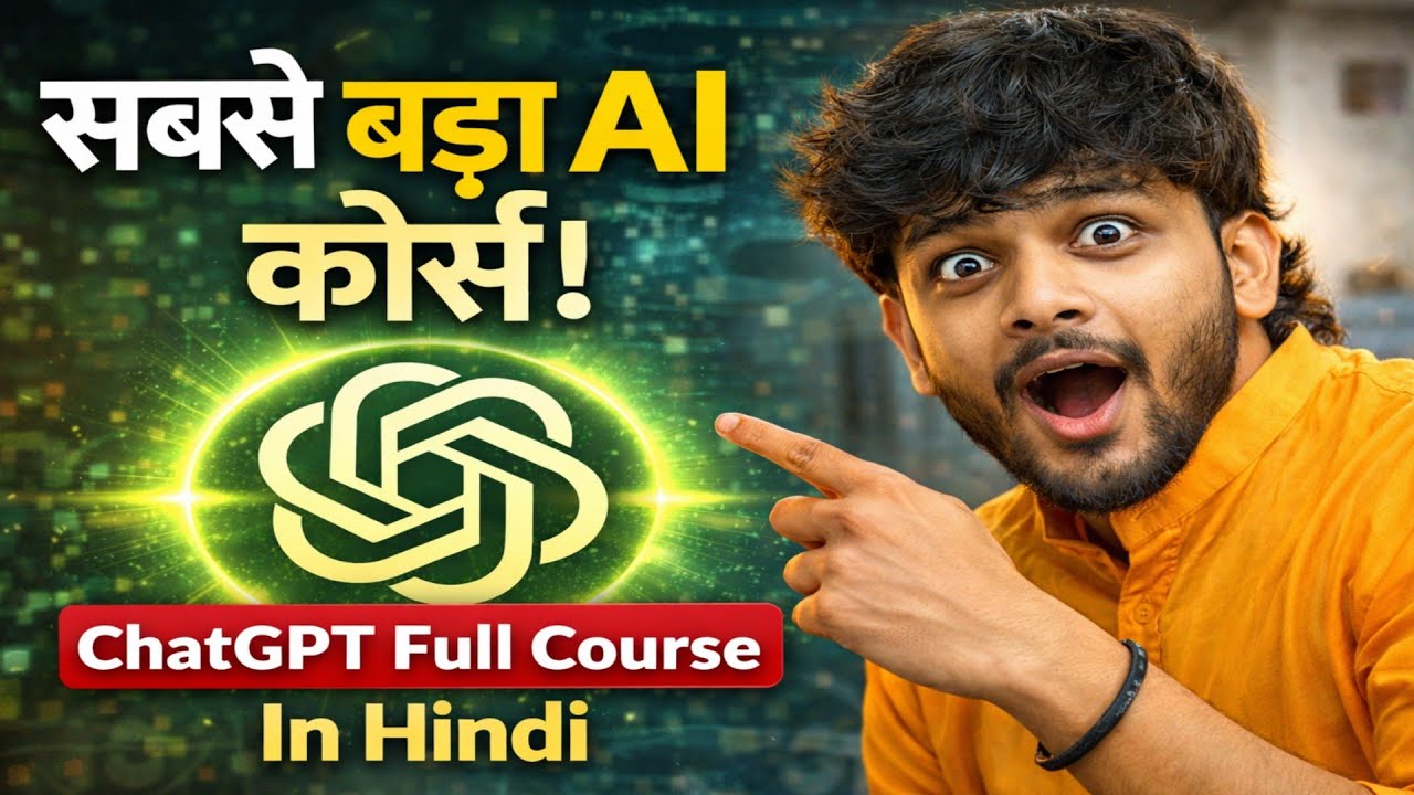 Prompt Engineering Full Course in Hindi | ChatGPT AI Complete Guide ...