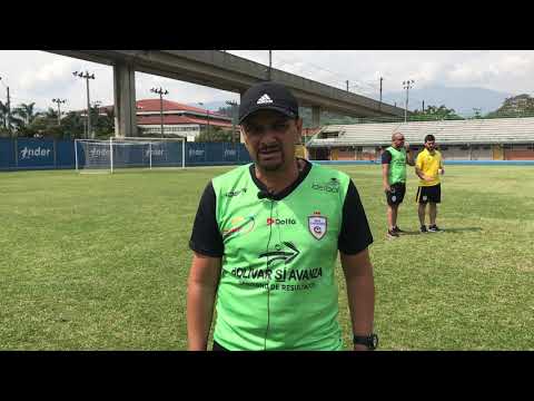 Opiniones del director técnico Richard Parra después de una semana de pretemporada