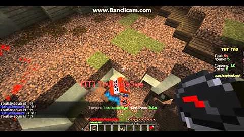 Fly hacker in TNT Tag on Hypixel 5