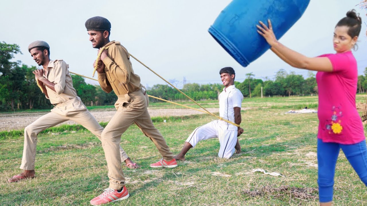 Ziddi Kaidi V/S Police || New Amazing Funny comedy Video 😅😅 Only For Masti