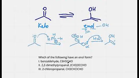 Keto Enol Tautomerism And How To Determine Which Molecule Has An Enol Form? A Super Easy Way!