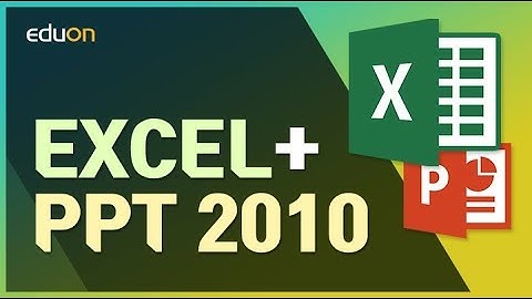 EXCEL+PPT 2010_21강(1)_화면구성요소 개념잡기