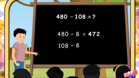 Compensation Method of Subtraction   Subtraction   CBSE Class IV Maths