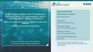 High Frequency Thin-Film Piezoelectric Resonant Micro-Accelerometers with a Capacitive Mass-Spring