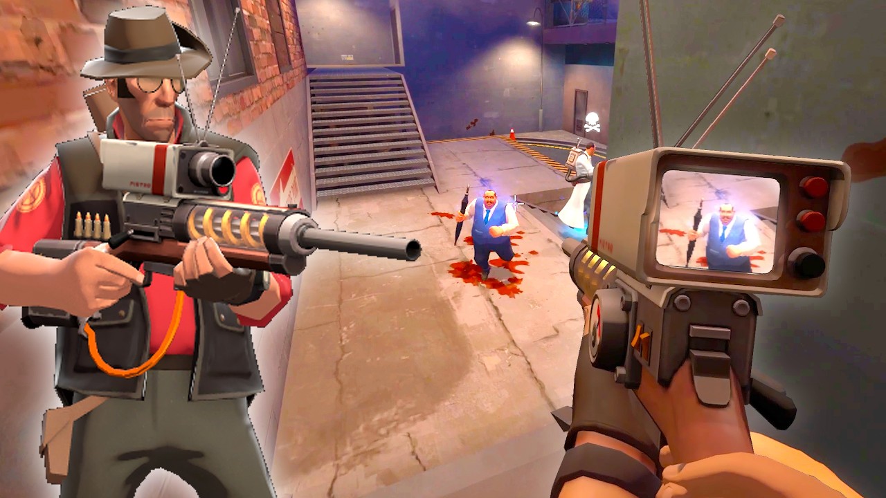 Team Fortress 2 Classified Sniper Gameplay