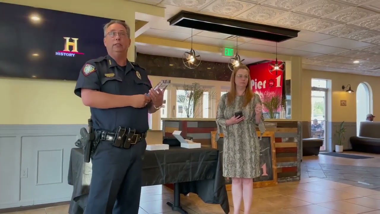 Stafford PD Officer of the Year donation from Gungasm!