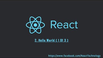 React Tutorials In Urdu/Hindi - Hello World App Part 1 of 3 ( Online Course For Beginners )