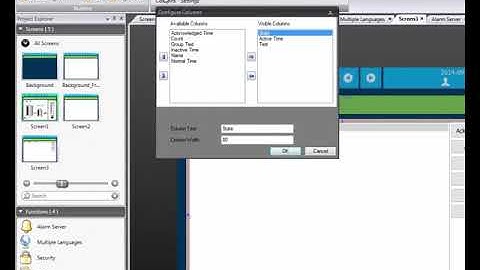 Alarm Management in iX Developer, Video 5 by Beijer Electronics