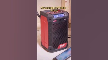 Milwaukee® M12™ Radio + Charger #shorts #newvideo #technogamerz #meta #technology #inventions