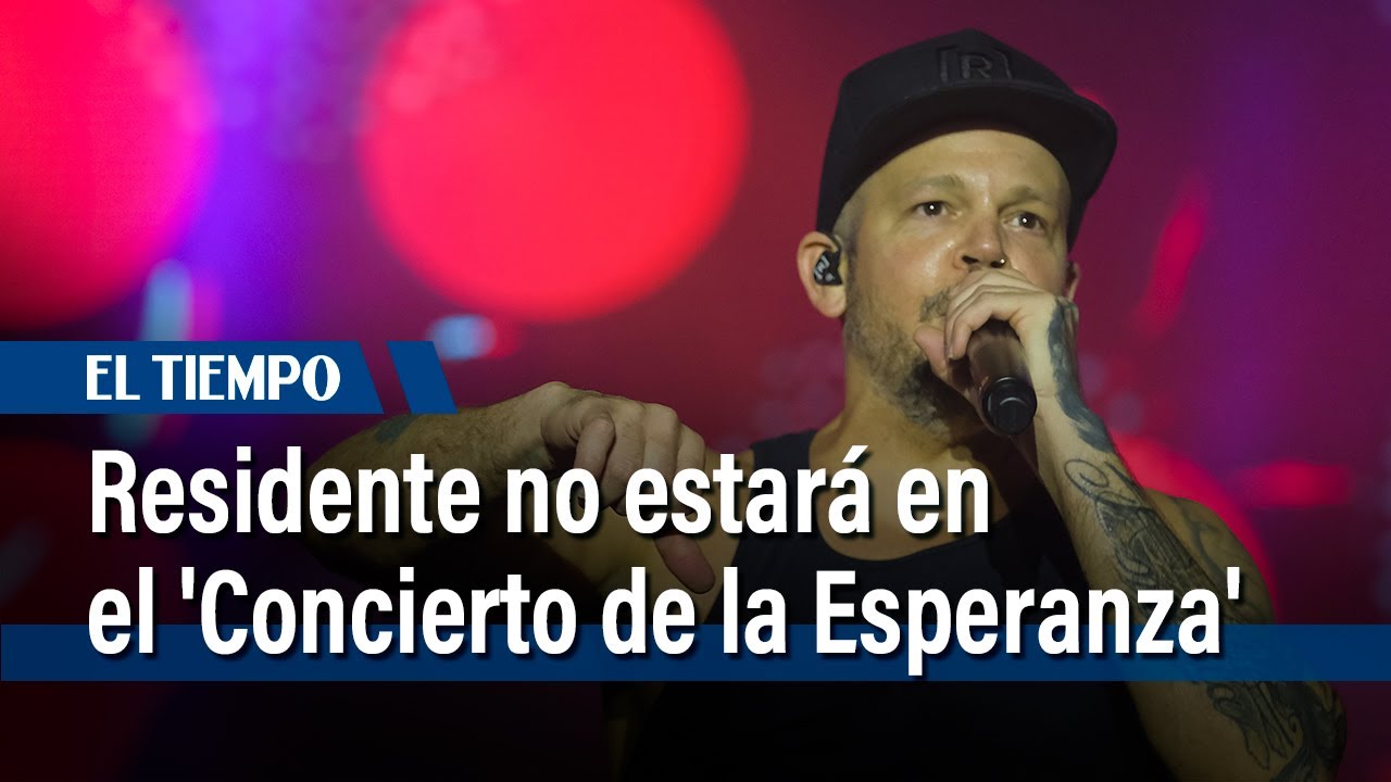 Residente canceló su presentación en Bogotá: ¿Qué va a pasar con
